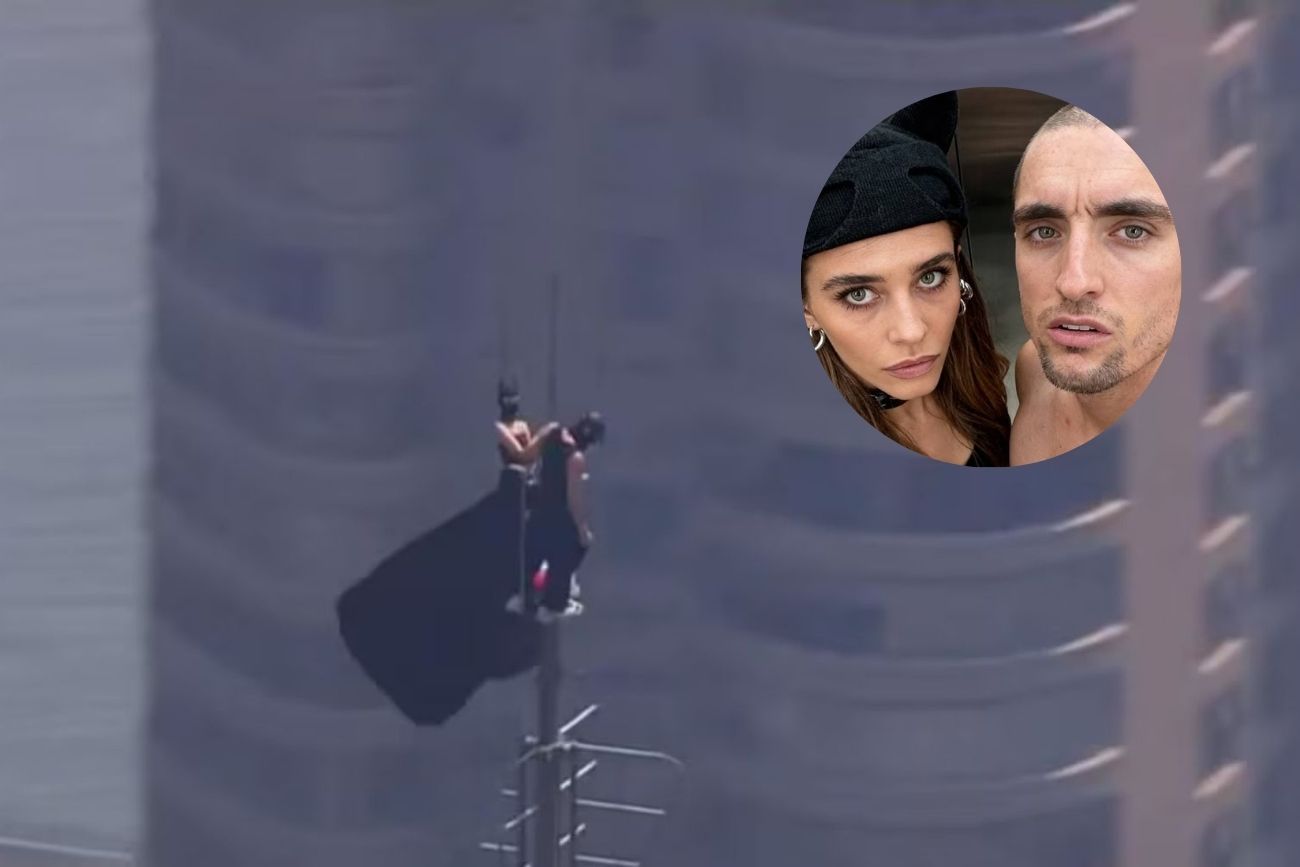 Los "Skywalkers", la pareja de rusos que treparon el Empire State para sellar su amor.