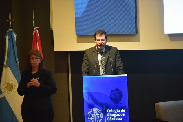Eduardo Bittar, presidente del Colegio de Abogados de Córdoba.