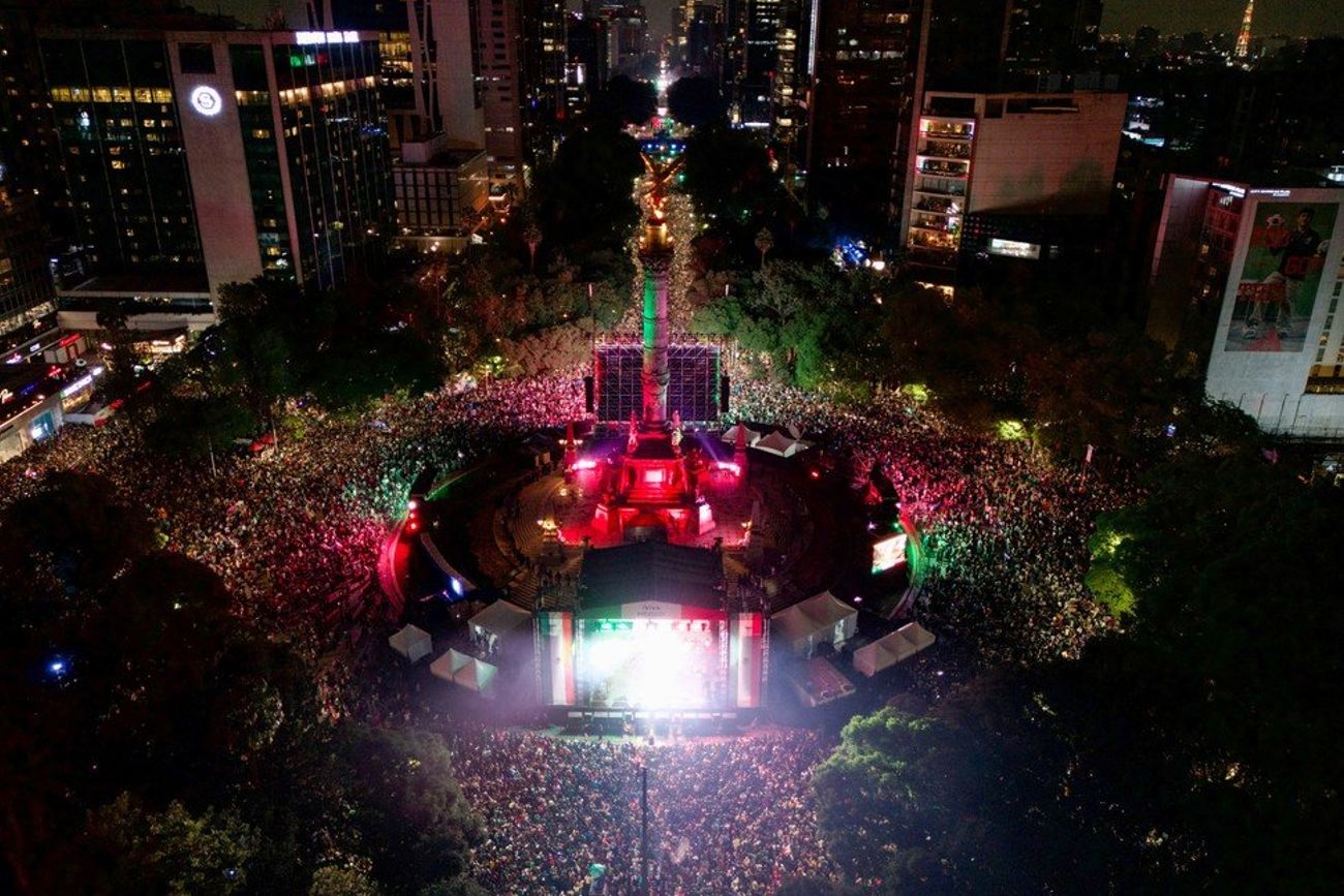 Festejos en México.
