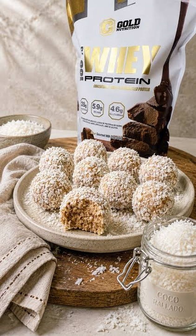 Ni galletitas ni barritas: la receta de trufas proteicas listas en minutos y sin horno.