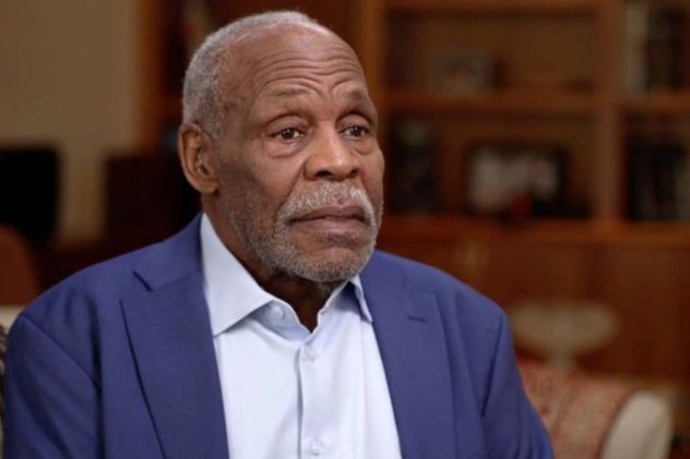 Danny Glover en el programa de televisión estadounidense donde contó que tiene Alzheimer. 
