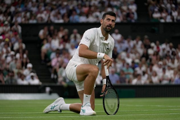 Novak Djokovic el torneo de Wimbledon 2026.