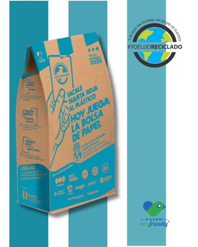 Campaña en Córdoba busca reemplazar 120.000 bolsas plásticas del planeta. 