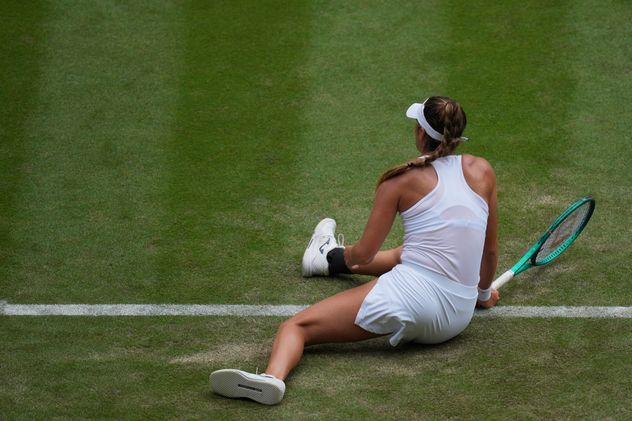 Solana Sierra fue la mejor representante del tenis argentino en Wimbledon.