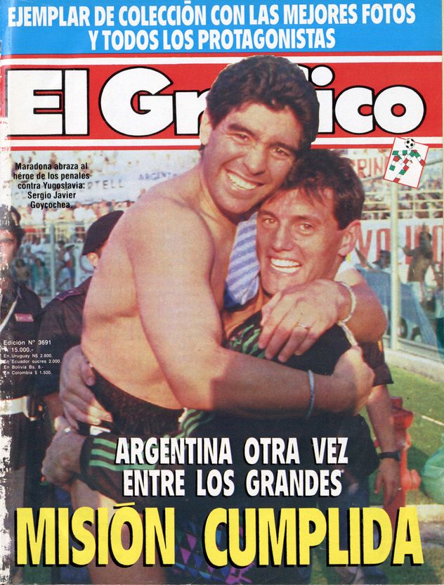 Históricas tapas de El Gráfico.