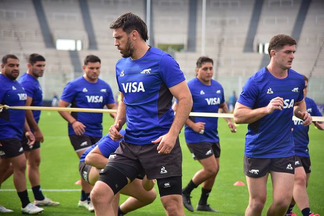 Matías Alemanno jugador de rugby de Los Pumas.