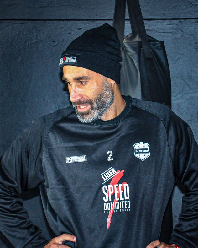 Carlos Quintana, en Riestra.