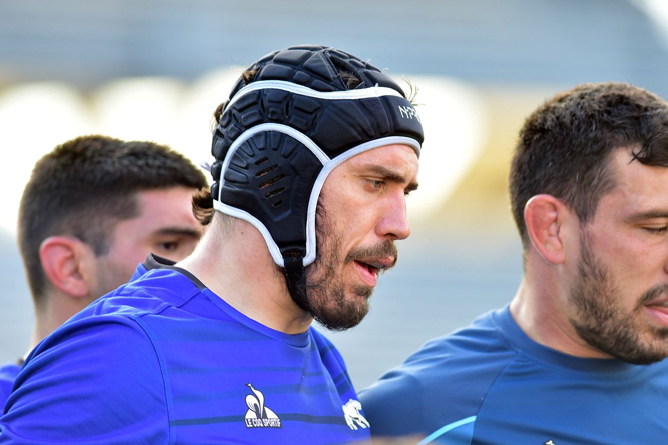 Matías Alemanno jugador de rugby de Los Pumas.