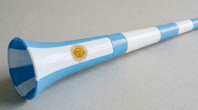 Cómo hacer una corneta casera para alentar a la Selección argentina en el Mundial 2026.