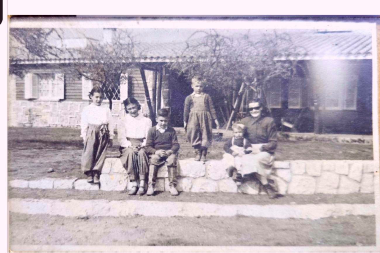 La casa de Cabana con Cristina Bajo y su familia.
