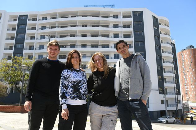 Torre Odogan. En 2023, el equipo de Gester inauguró su primer edificio recuperado, la torre Odogan, en Pueyrredón 864. Había recibido la obra de la fallida Ribeiro Construcciones. (La Voz  / Archivo)