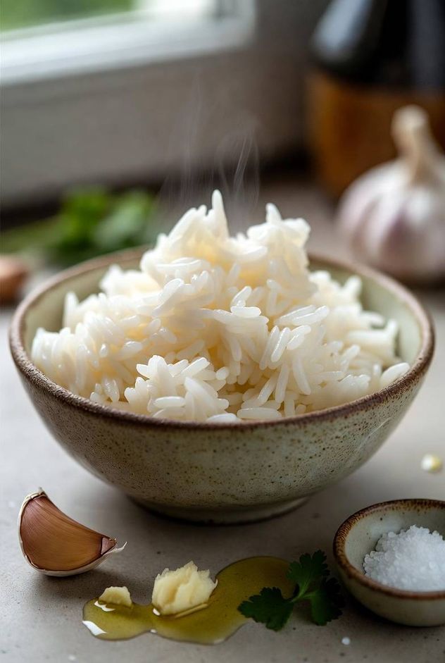 Cómo preparar arroz.