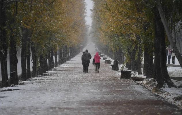 Ola polar en el país: suspendieron las clases en Mendoza por las intensas nevadas. 