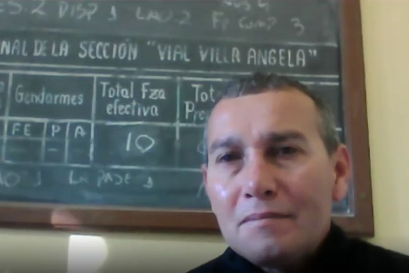 El ahora prófugo Rubén Alberto Cabra, alias "Petro". (Zoom/Fiscales.gob.ar)