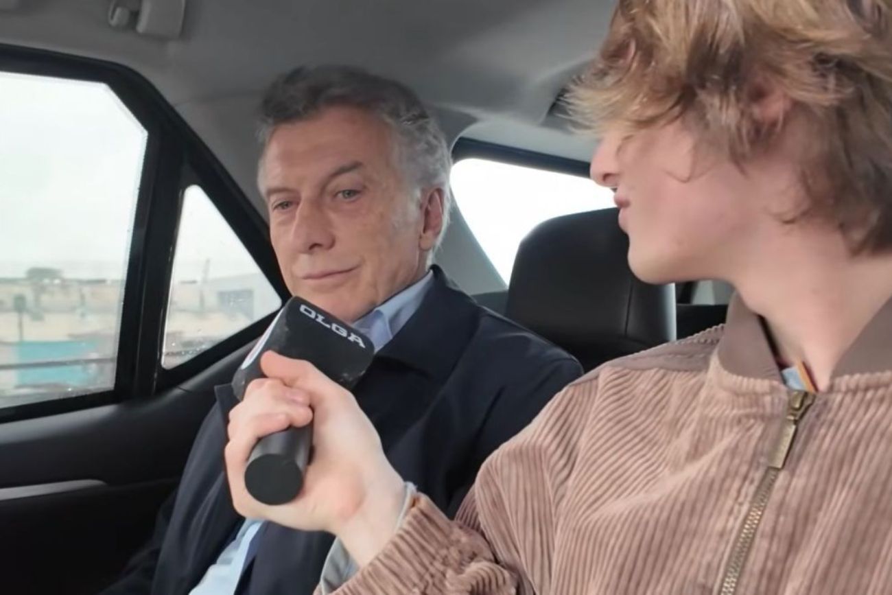 Rizzuti con Mauricio Macri.