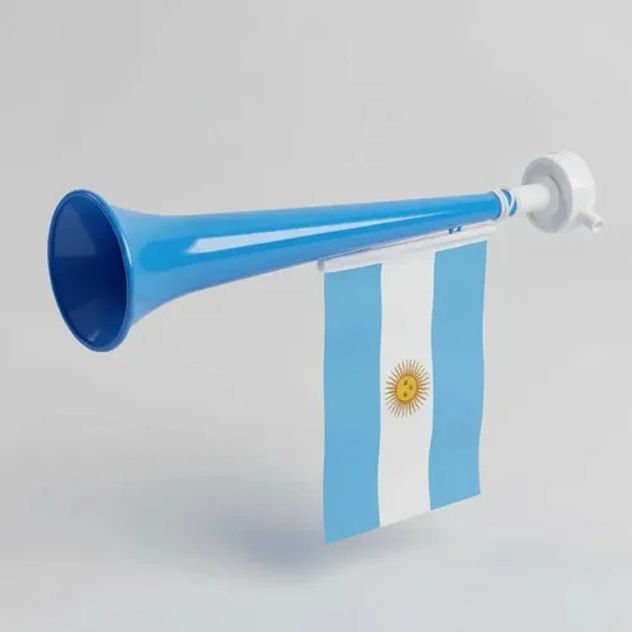Cómo hacer una corneta casera para alentar a la Selección argentina en el Mundial 2026.