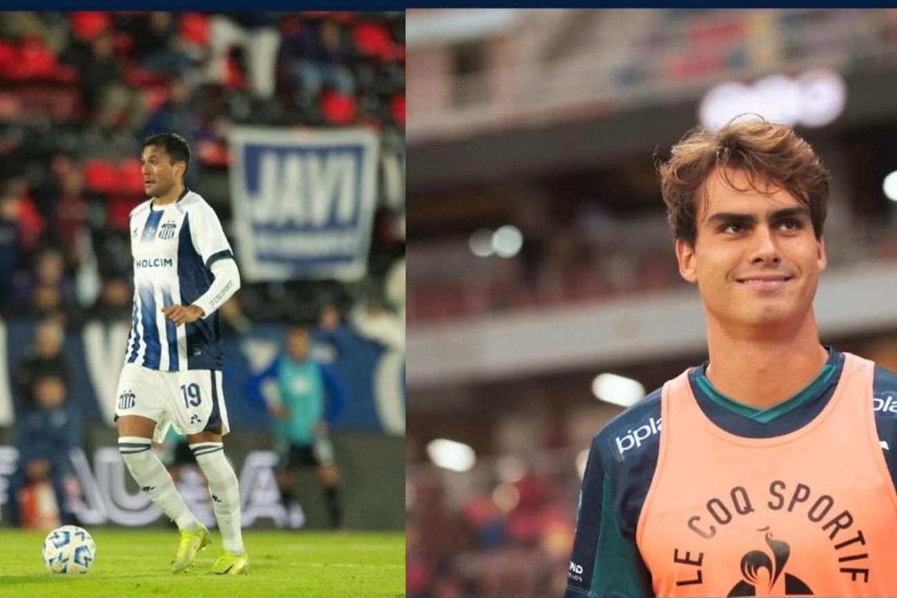 Palomino y Guth. Ninguno volvió a entrenar en Talleres tras la eliminación de Copa Argentina ante Atlético Tucumán. "Palo" ya se fue y el brasileño está en una lista con proyección de salida.