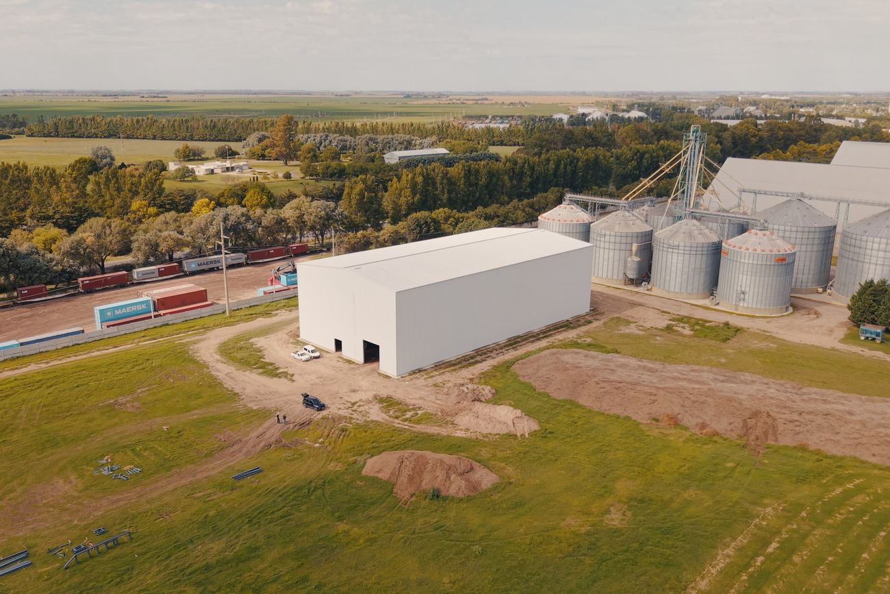 INVERSIÓN. La nueva unidad productiva de Prodeman para procesar maíz en harinas y sémolas.