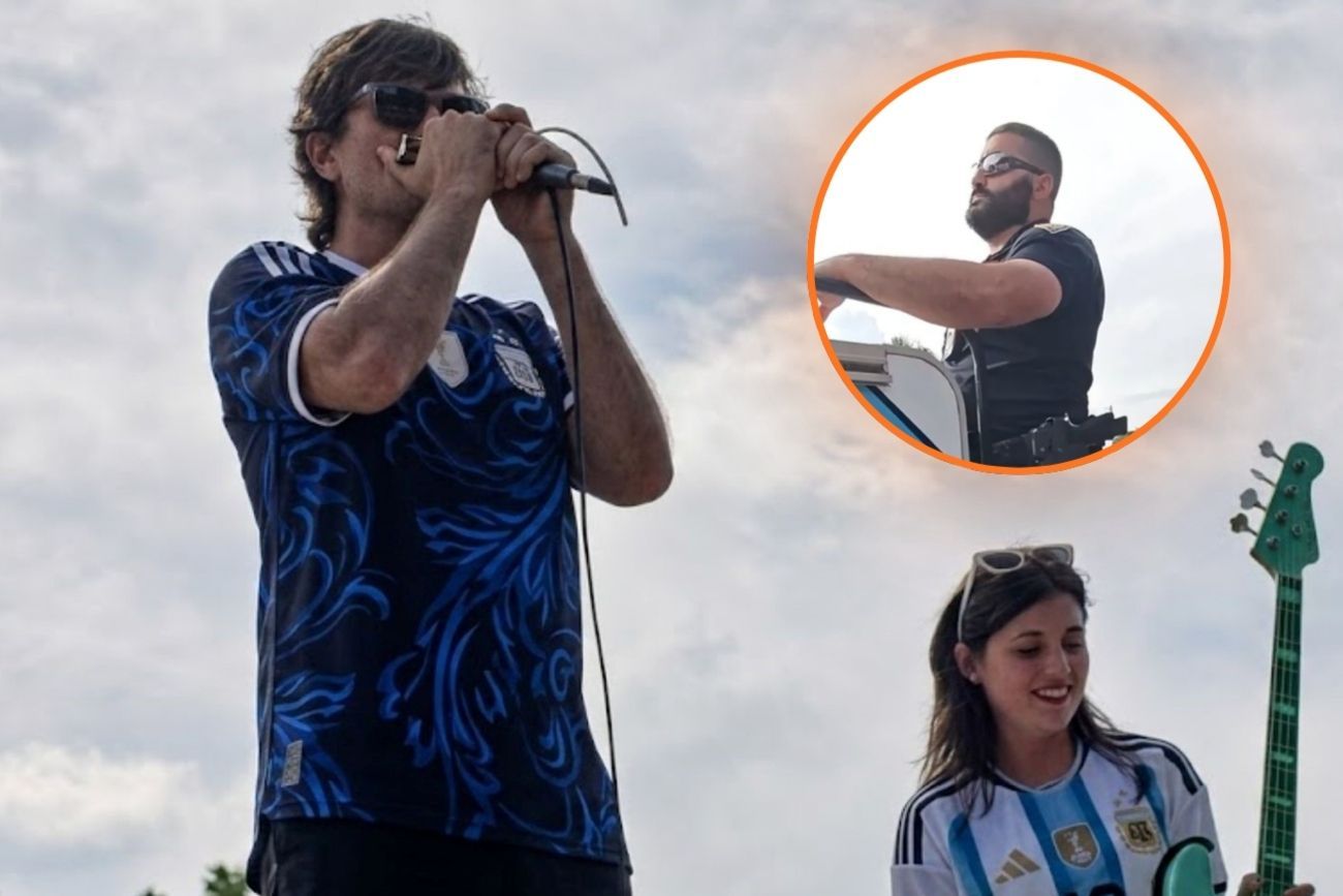 Ciro Martínez tocó el Himno Nacional en Miami y tuvo que escapar de la policía
