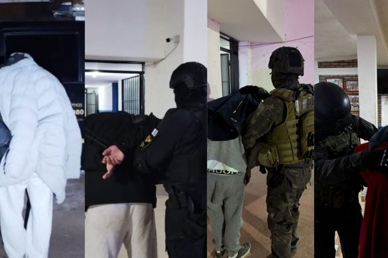 La FPA desbarató organizaciones narco en Cruz del Eje, San Francisco y Santa Fe: hay nueve detenidos.