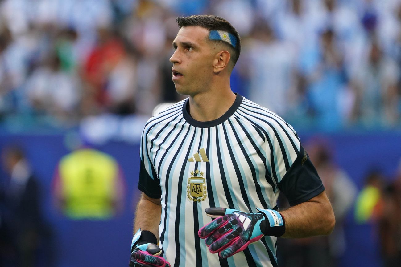 Entrada en calor de la selección argentina, antes del encuentro con Cabo Verde por el Mundial 2026.