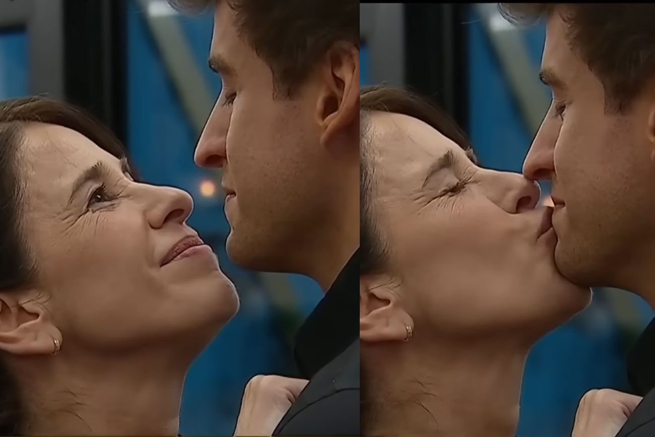 La visita de la mamá de Manuel en GH. Foto: captura pantalla.