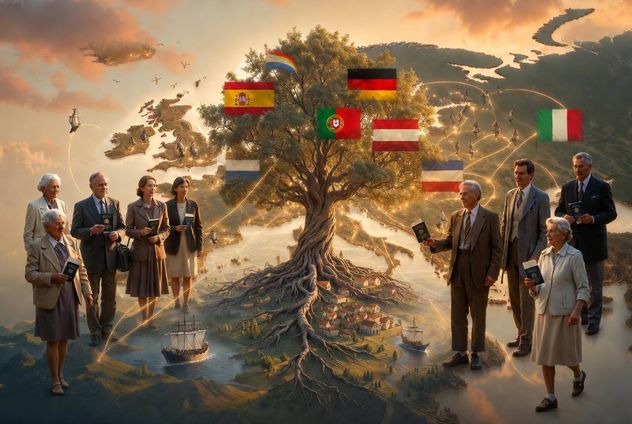 Ley de nietos en España. Imagen ilustrativa.