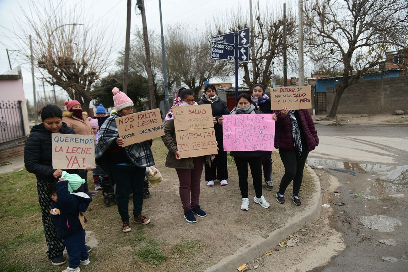 Dispensario de Barrio San Roque no recibe leche hace meses.
(Pedro Castillo / La Voz)
