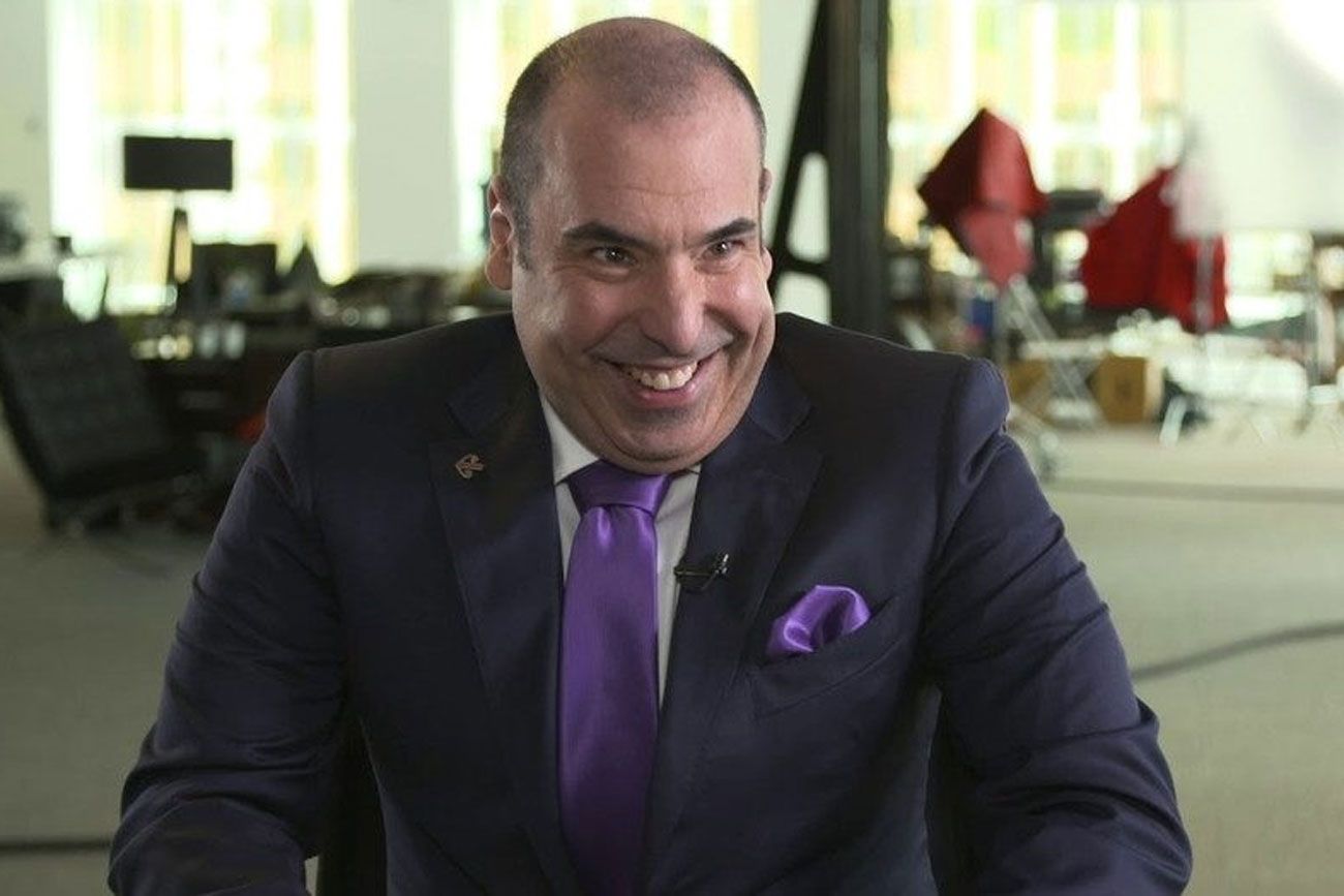 Rick Hoffman en Suits. Foto: web.