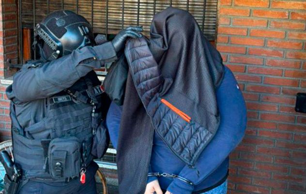 Una de las detenidas. (Mpfcordoba.gob.ar)