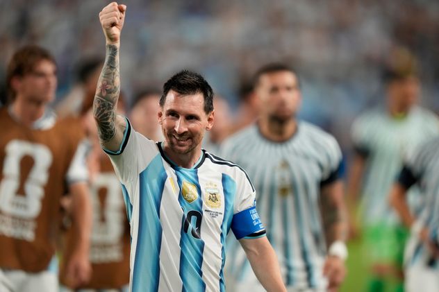 Messi sigue haciendo historia en el Mundial.