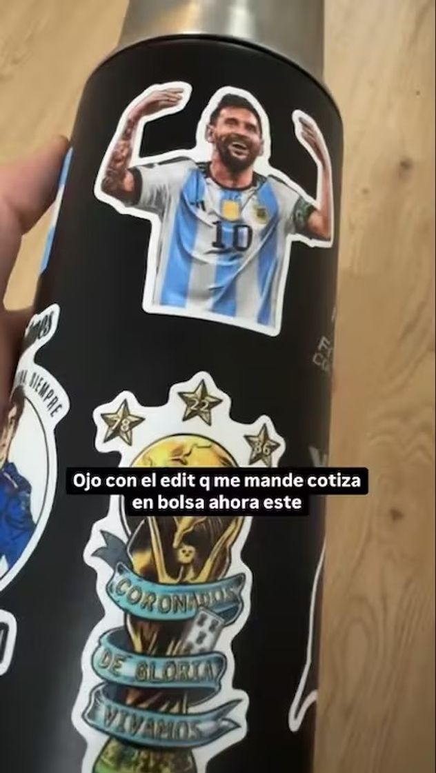 El detalle íntimo de Franco Colapinto: qué guarda en su termo y por qué es viral.