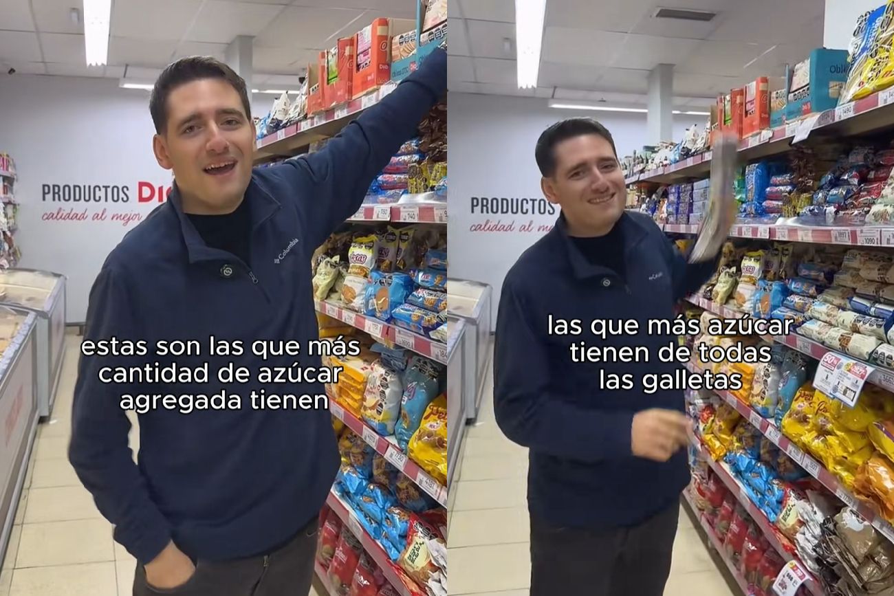 Las galletas que más azúcar tienen.
