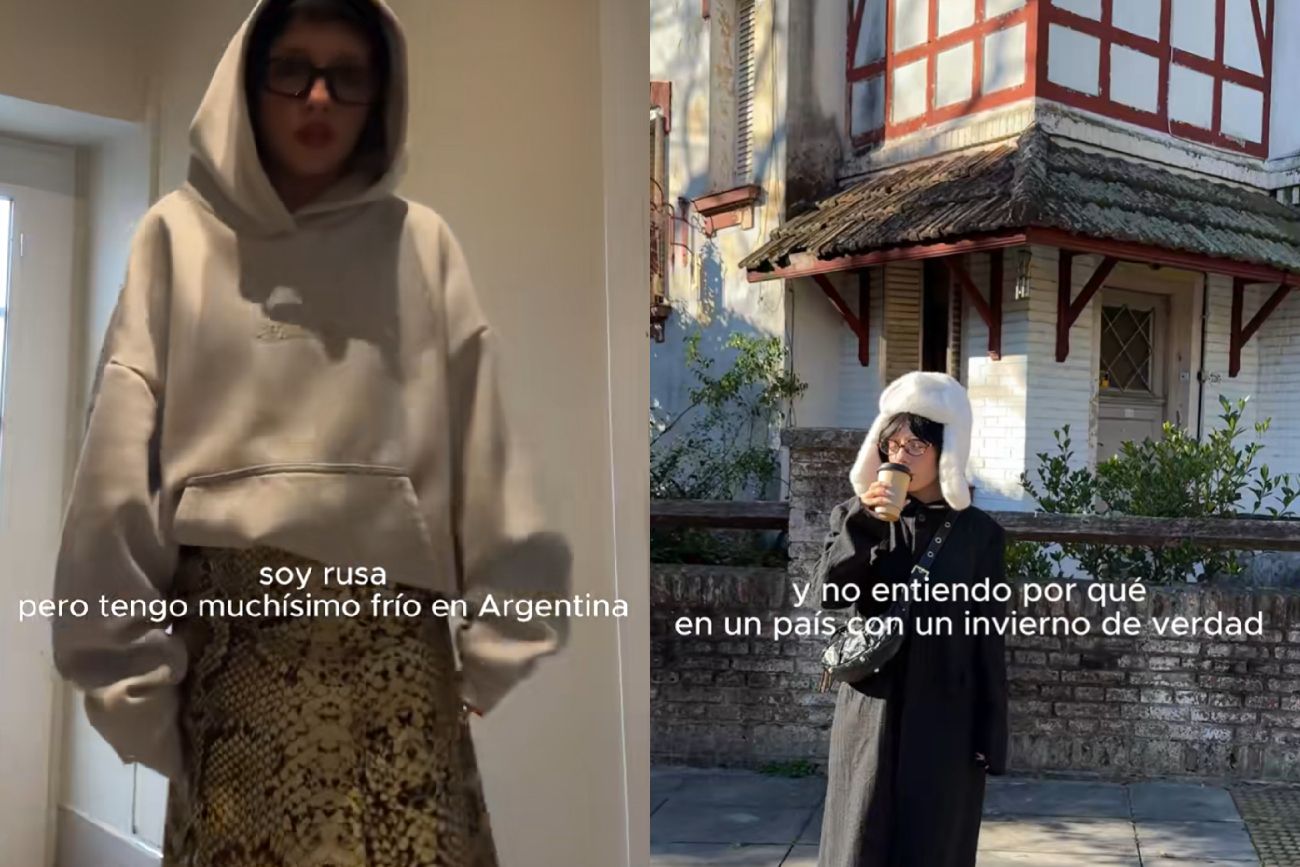Es rusa, vive en Argentina y criticó las casas: "Tengo más frío que en mi país"