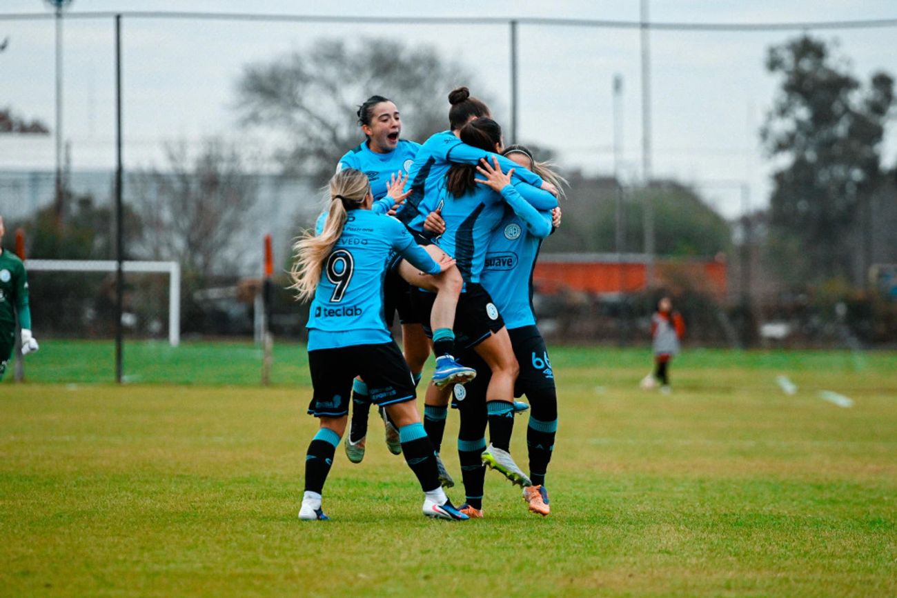Victoria de Belgrano en la fecha 12 del Torneo Apertura de fútbol femenino.