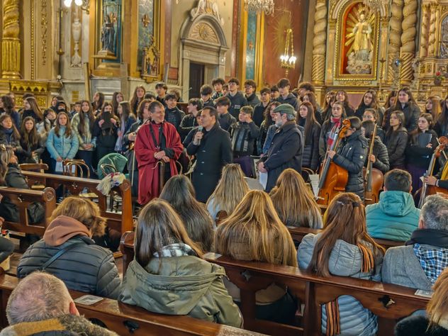 Marcelo Rodio en la apertura del Festival de Música Barroca en Córdoba