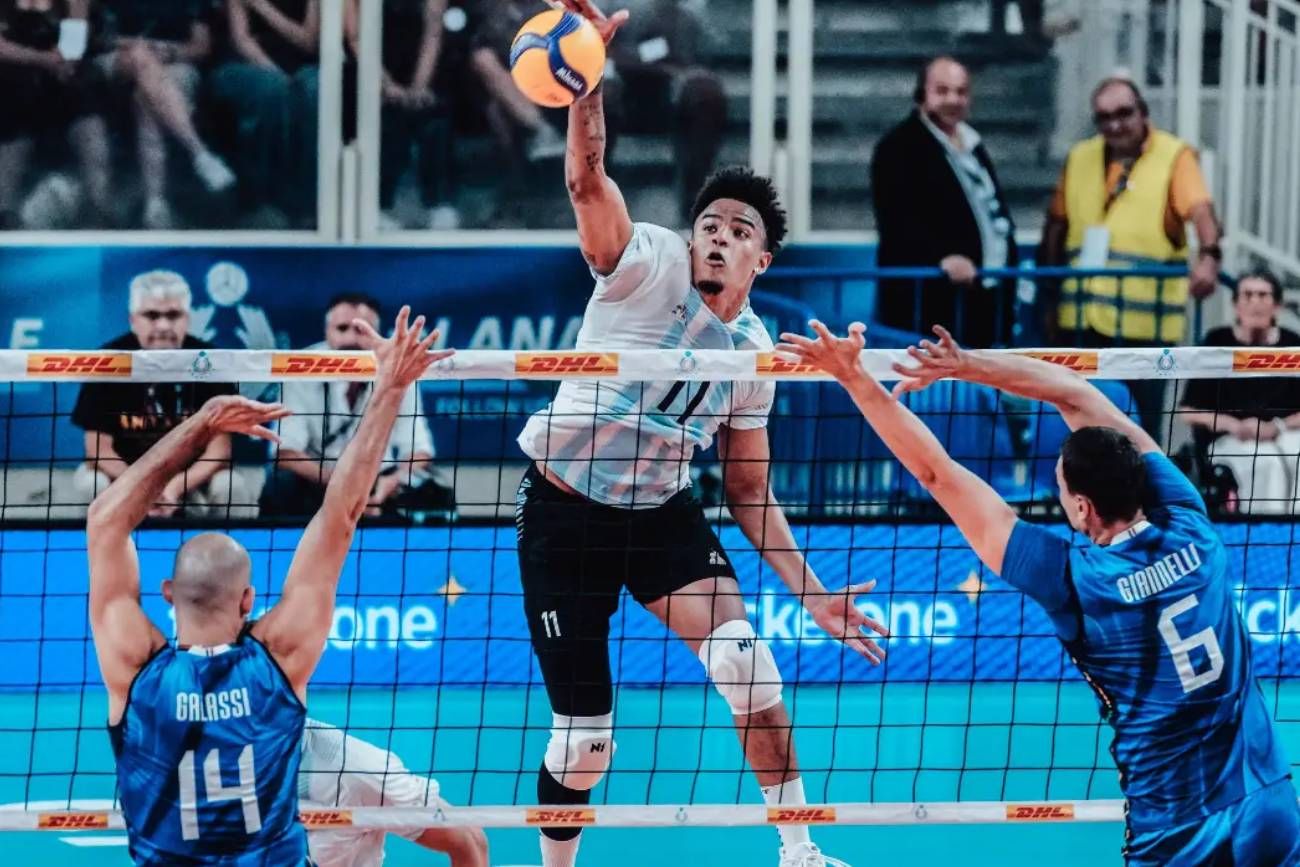 El seleccionado nacional de vóley cayó ante Italia en un amistoso previa al week 3 de la VNL.