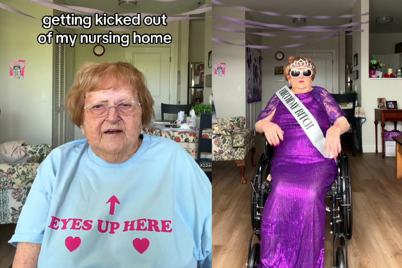 La abuela de las fiestas.