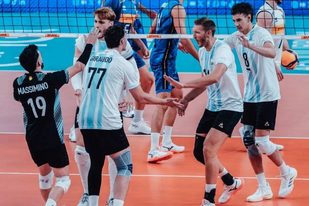 El seleccionado nacional de vóley cayó ante Italia en un amistoso previa al week 3 de la VNL.