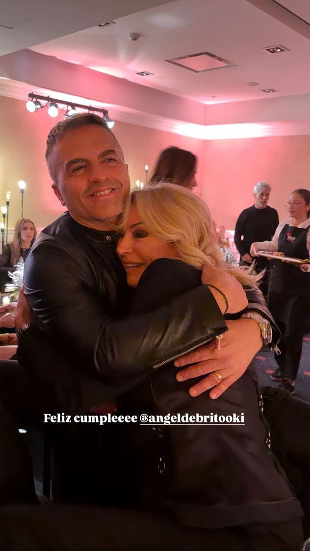 Yanina Latorre y Ángel de Brito.