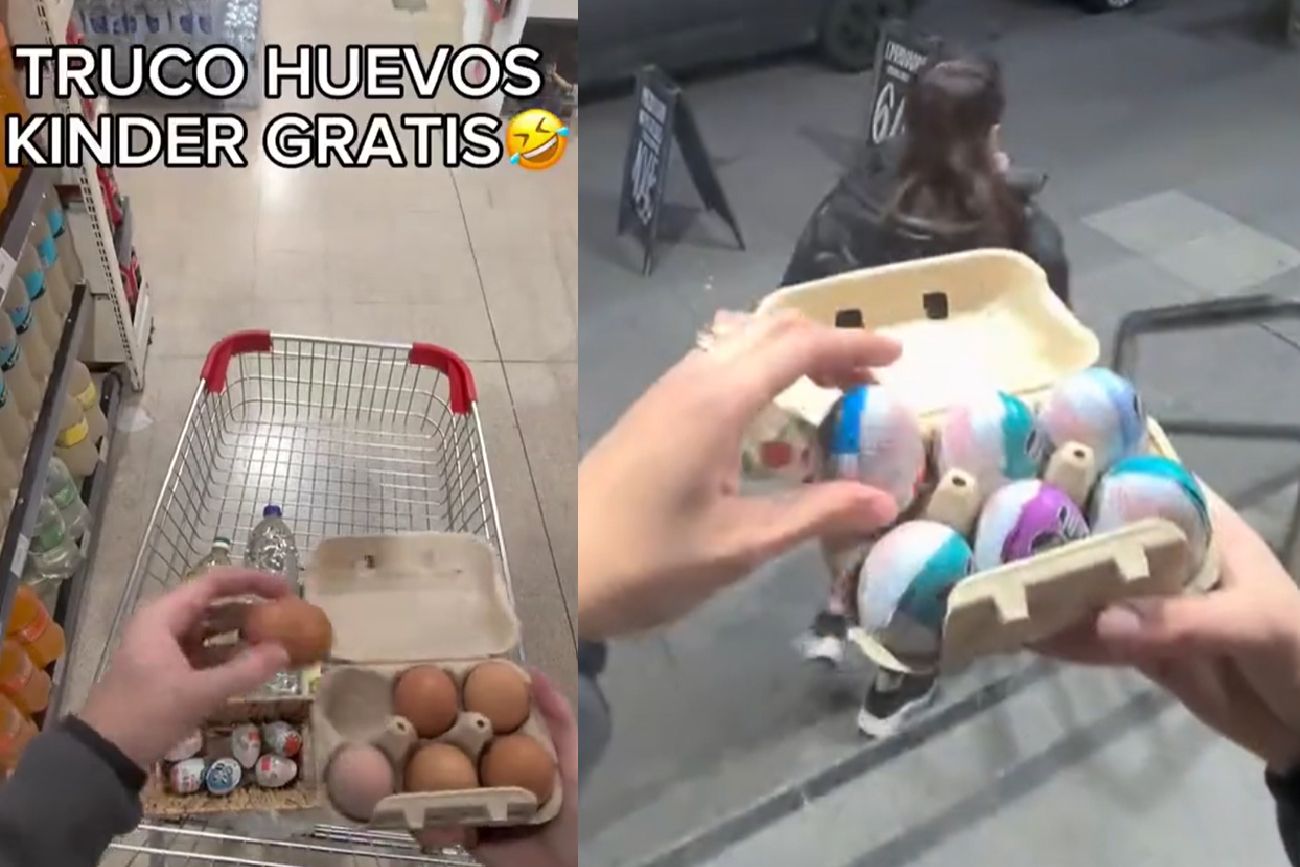 Cambió los huevos.