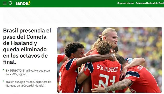 Brasil eliminado de la Copa del Mundo. Qué dicen los medios.