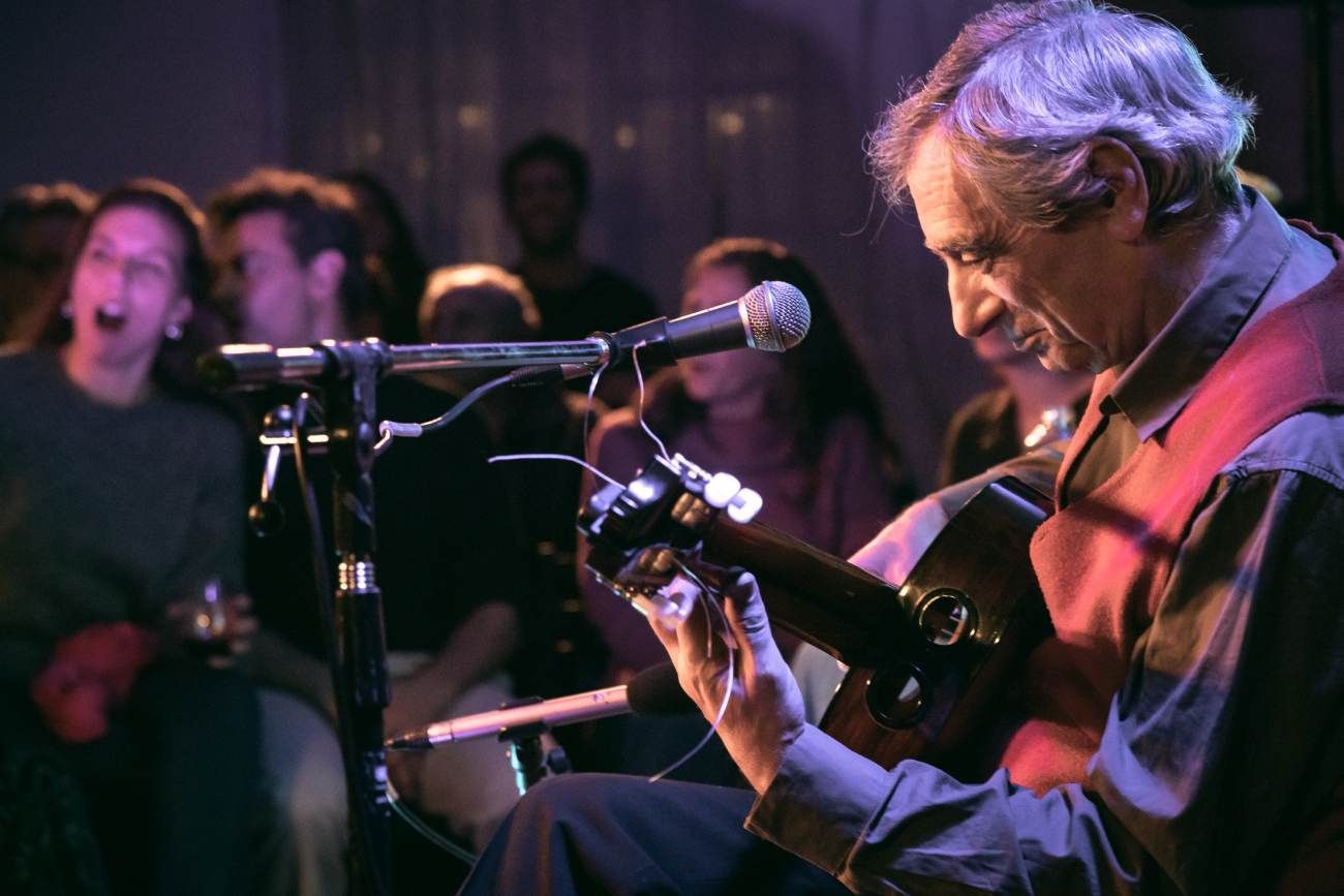 Juan Falu, durante un concierto reciente. 