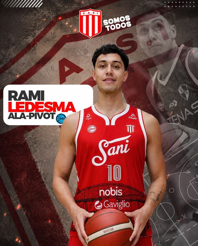 Ramiro Ledesma llegó a San Isidro tras jugar dos temporadas en la Liga Nacional con la camiseta de Atenas.