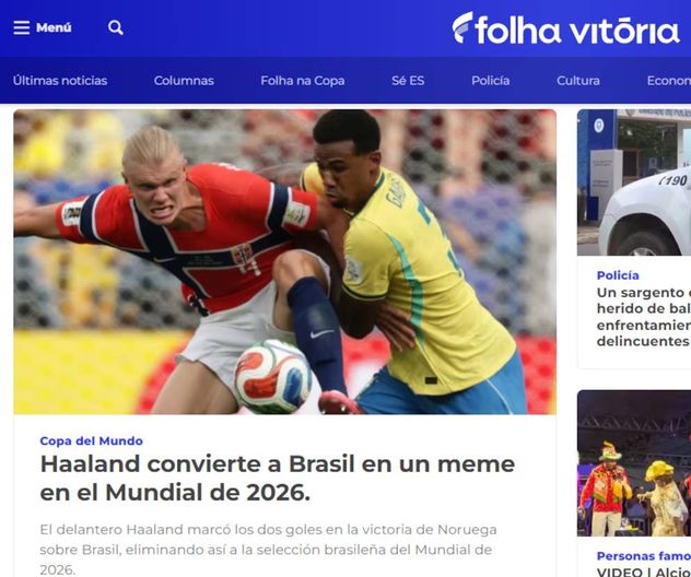 Brasil eliminado de la Copa del Mundo. Qué dicen los medios.