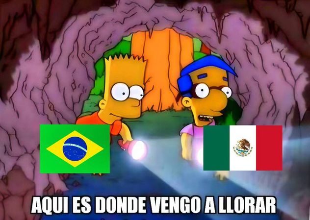 Los mejores memes de Brasil y México eliminados del Mundial 2026.