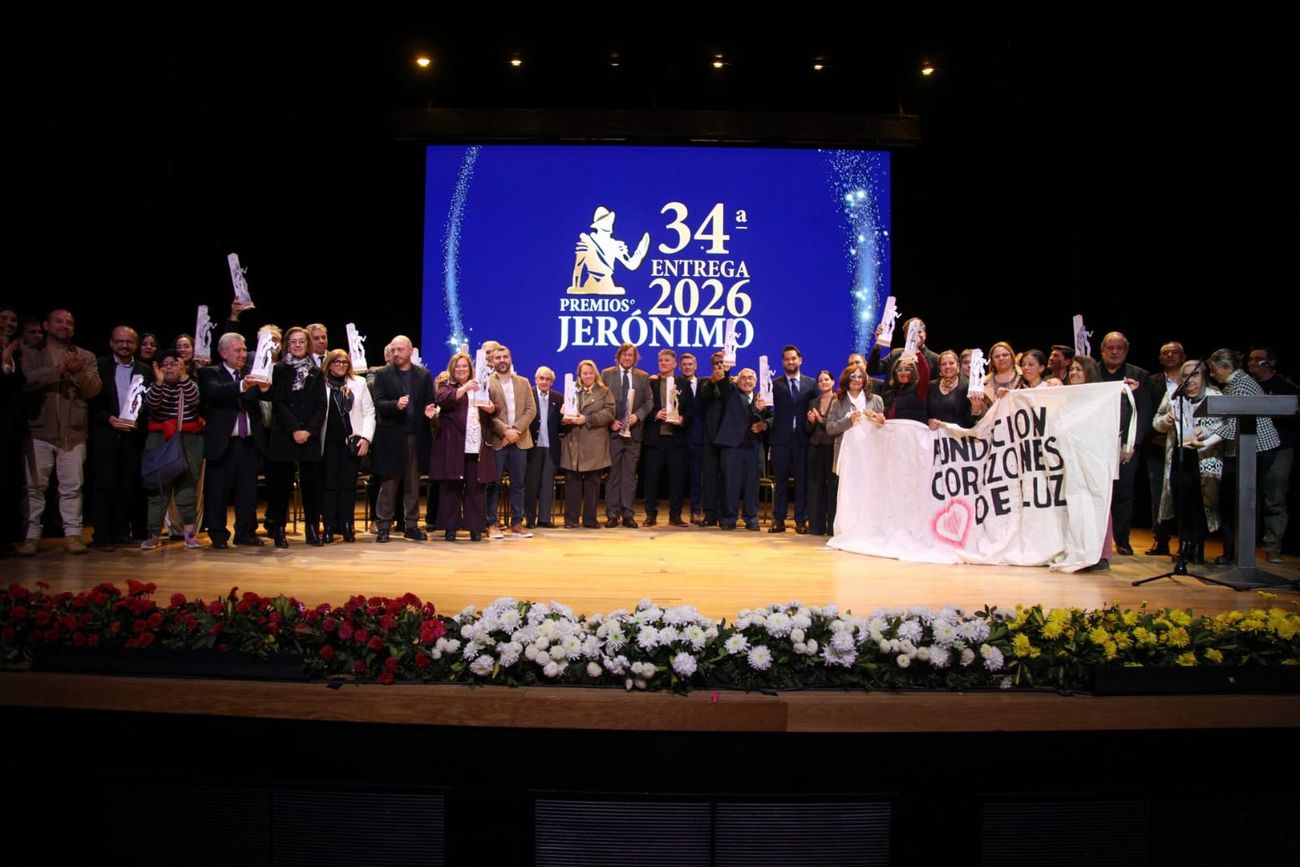 La 34° edición de los Premios Jerónimo tuvo lugar en el Teatro Comedia.