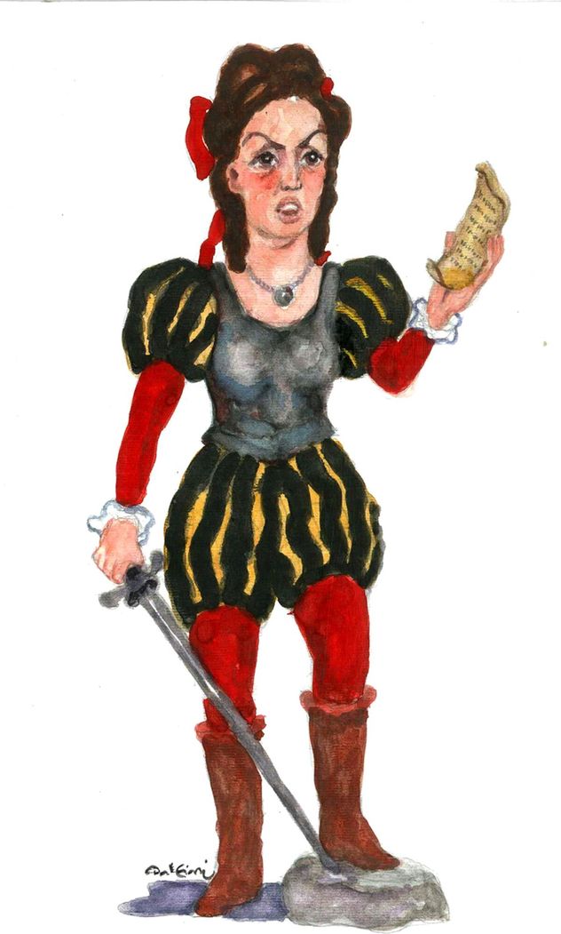 Luisa Martel de los Ríos, una cofundadora de la ciudad de Córdoba.