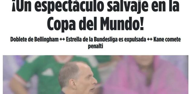 Inglaterra elimina a México en un partidazo.