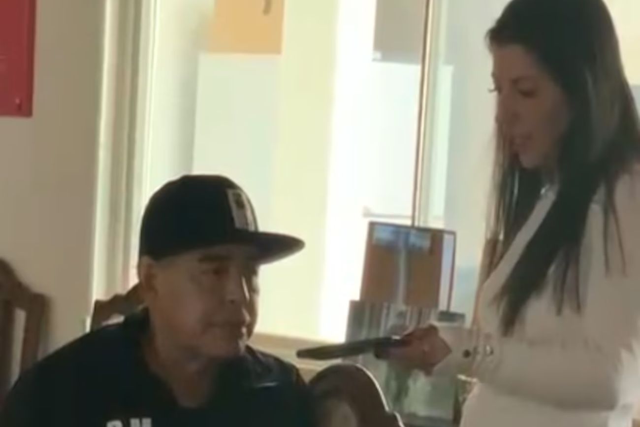 Video inédito: así fue el último saludo de Cristina Kirchner a Diego Maradona por sus 60 años